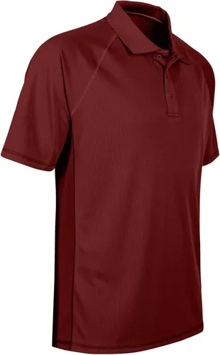 Miniatura 3 de Corna Polo de golf de manga corta que absorbe la humedad para hombre, suave y ajuste regular