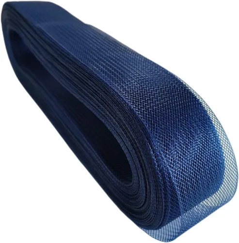 Miniatura 15 de Abbaoww trenza rígida de crin de caballo negro de 45 metros y 1 pulgada de ancho para coser, accesorios de vestido de novia y vestidos de baile