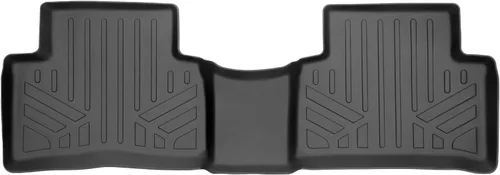 Miniatura 12 de SMARTLINER Alfombrillas de piso de ajuste personalizado, forro de segunda fila, color negro para Kia Sorento 2011-2013