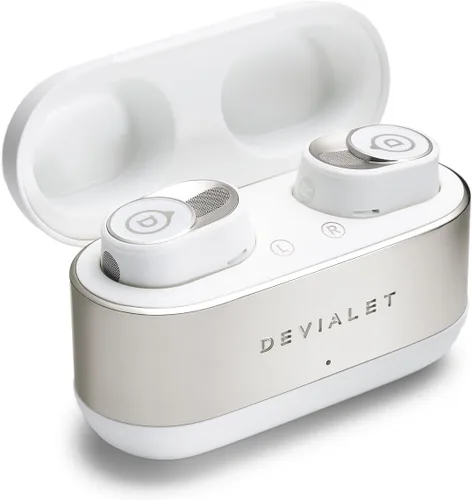 Auriculares True Wireless Devialet Gemini II - Blanco Icónico - Para audiófilos - Música diaria y desplazamiento - Claridad de sonido de fidelidad