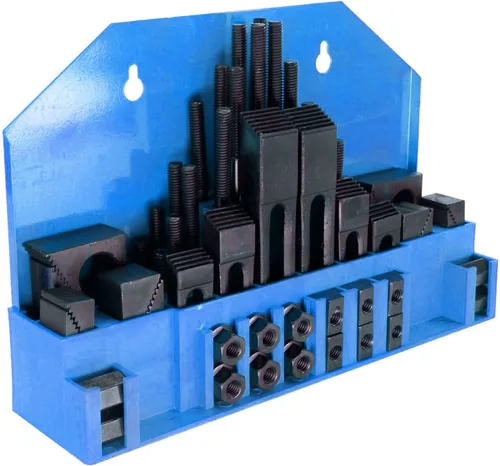 Miniatura 3 de HFS (R) Kit de Abrazaderas de Sujeción para Fresadora Bridgeport (Ranura de 1/2'' Perno de 3/8'') - Acero para Herramientas Duradero, Instalación