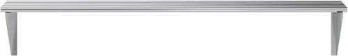 Miniatura 4 de AmGood Estante tubular de pared de acero inoxidable NSF de 14 pulgadas x 60 pulgadas Estantería de metal resistente para electrodomésticos