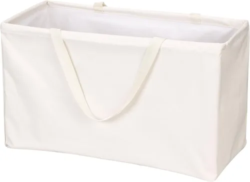 Miniatura 18 de Household Essentials Bolso de lona Krush con estampado floral blanco y azul, bolsa multiusos para todos los propósitos Floral azul