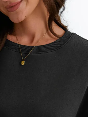 Miniatura 5 de EFAN Sudaderas de gran tamaño con cuello redondo Y2K recortadas sudaderas con capucha para otoño, moda 2025, adolescentes y niñas, lindo suéter