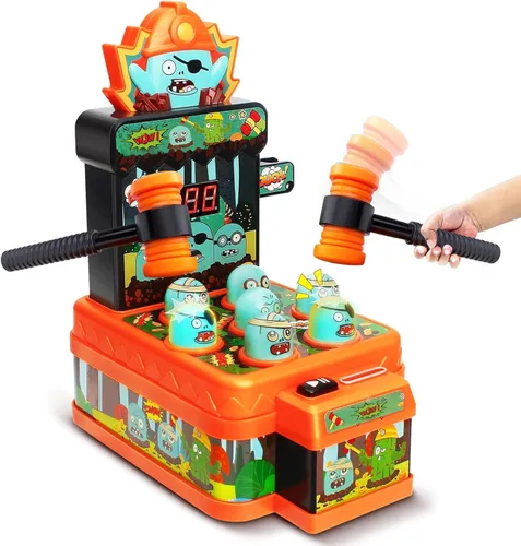 Juguetes de juego de arcade para niños de 3 años, Whack Game Mole, mini juguetes electrónicos interactivos de martillaje y golpeteo, idea de regalo