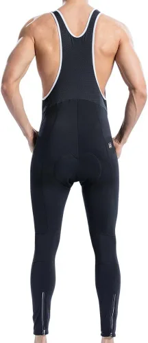 Miniatura 2 de Santic Mens Cycling Bib Pants with padded Winter Bibs Tights