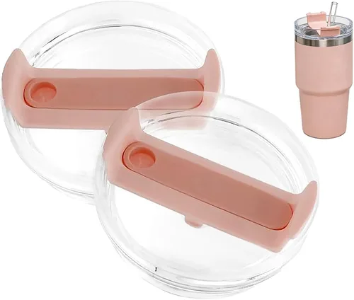 Miniatura 13 de 2 piezas de tapa de vaso para taza Stanley de 40oz, a prueba de polvo, a prueba de derrames, resistente a salpicaduras, tapa de repuesto para taza