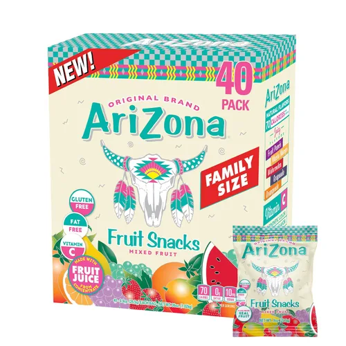 Miniatura 11 de Bocadillo AriZona gomas de fruta real, masticables