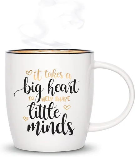 Miniatura 9 de CARAKNOTS Regalos de Apreciación para Profesoras Taza de Café Regalos para Profesores para el Día de San Valentín Cumpleaños Graduación Navidad