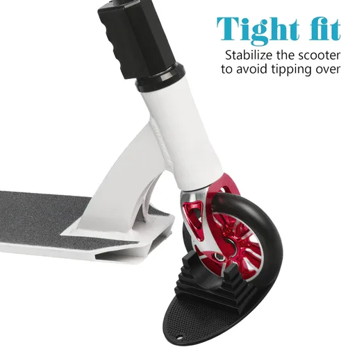 Miniatura 7 de FAVOMOTO Soporte universal para patineta, 2 unidades, soporte universal para patineta, base de soporte para estacionamiento, organizador