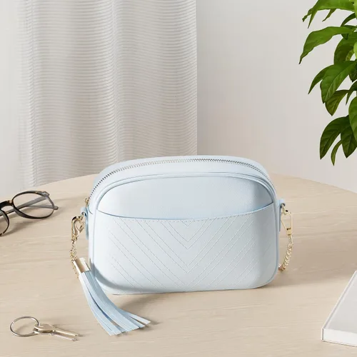 Miniatura 2 de lola mae Bolso bandolera acolchado, bolso de hombro de diseño moderno