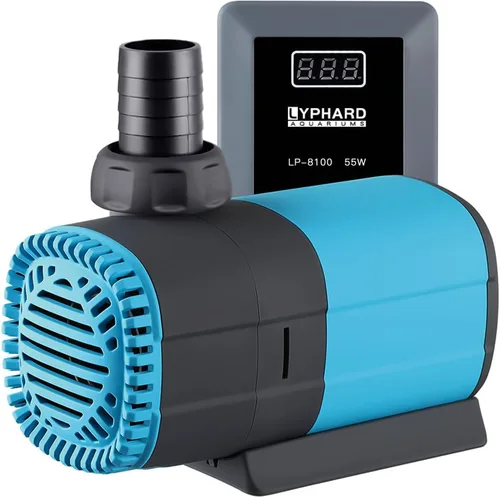 Miniatura 11 de LYPHARD AQUARIUMS Bomba de agua sumergible de 125 W, 1110 GPH de alta elevación 12.8 pies bombas de acuario para pecera, estanque, fuente