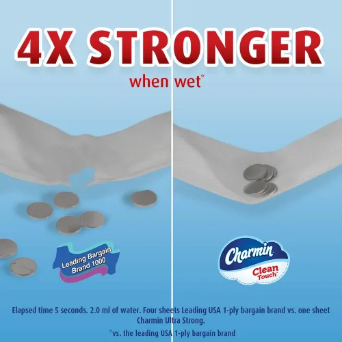 Miniatura 3 de Broan-Nutone Bolsas compactadoras 15TCBL para modelos de 15 pulgadas de ancho (paquete de 12 bolsas) y papel higiénico Charmin ultra fuerte