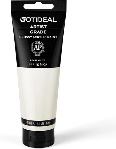Miniatura 13 de GOTIDEAL - Pintura acrílica sienna tostado, tubos de 4.1 oz, no tóxicas, duradera, para pintor adulto o niño y para lienzo, madera, arcilla, tela