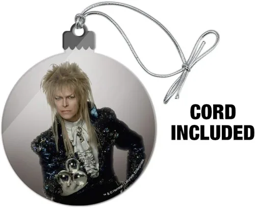 Miniatura 3 de GRAPHICS & MORE David Bowie As Jareth from The Labyrinth - Adorno acrílico para árbol de Navidad