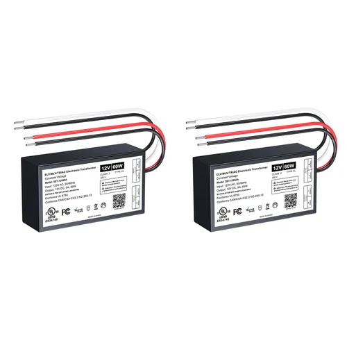 Miniatura 11 de Controlador LED regulable de 60 W y 12 V para regulador Lutron y Leviton, transformador de fuente de alimentación de CA a CC triac/ELV/MLV para tira