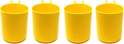 Miniatura 8 de JSP Manufacturing Tablero de clavijas de plástico de 3 pulgadas para colgar tazas, organizador de almacenamiento, manualidades, oficina
