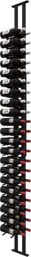 Miniatura 9 de Ultra Wine Racks - Estantería para Vinos de Montaje de Piso a Techo (1 Lado, Profundidad Simple, Negro, Capacidad para 21 Botellas de Vino)