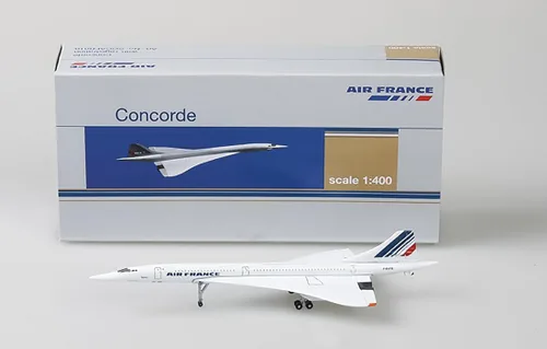 ANTSIR Concorde - Modelo de avión fundido a presión, jet supersónico de metal a escala 1/400, réplica F-BVFB, regalo coleccionable para entusiastas