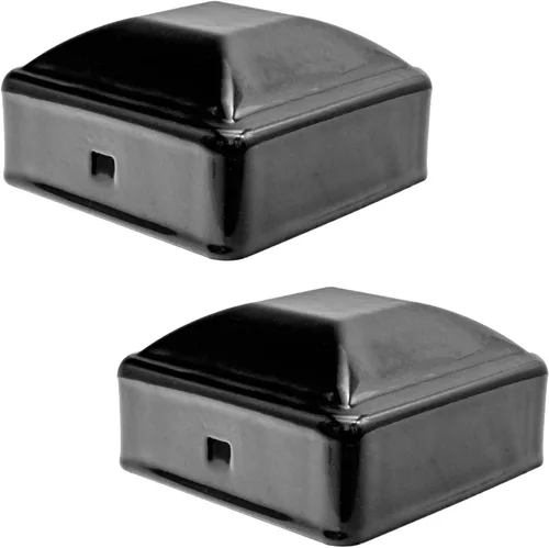 Miniatura 8 de Tapa ornamental para postes de valla de hierro para postes de valla de 2 x 2 pulgadas, también conocida como tapa de poste de valla de hierro