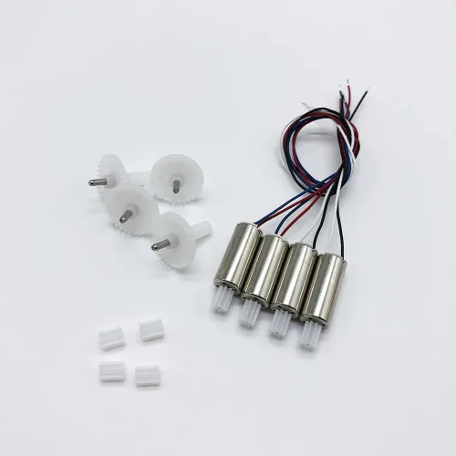 Miniatura 4 de YILIANDE Para E99 pro Drone Recambio Motor Motor CW CCW/Big Gear Pequeño para Accesorio (4PCS Big Gear)