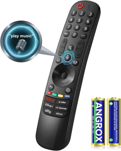 Miniatura 17 de Control remoto retroiluminado para LG Smart TV, reemplazo universal para todos los controles remotos LG TV para un fácil uso nocturno.