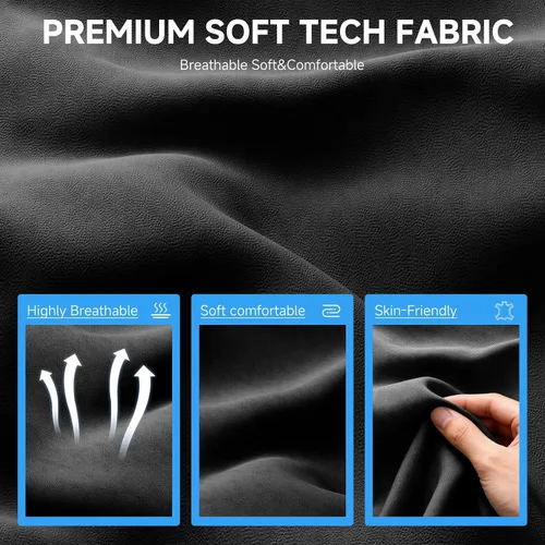 Miniatura 7 de GTPLAYER Silla para videojuegos, silla de oficina con soporte lumbar de resorte de bolsillo, ergonómica y cómoda, silla de escritorio de oficina