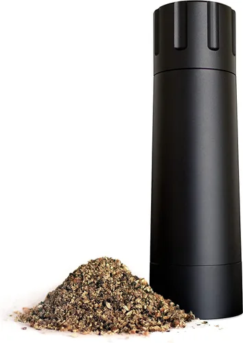 MANNKITCHEN Cañón de pimienta - Molino de pimienta de alto rendimiento de grado profesional