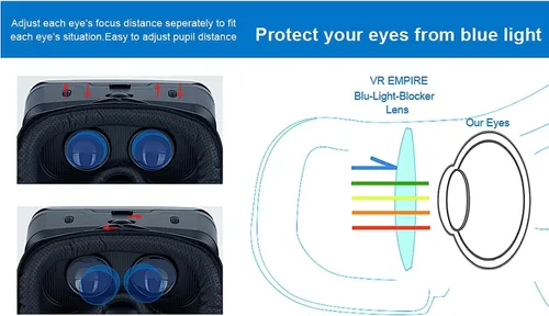 Miniatura 9 de Auriculares de realidad virtual para teléfono celular, auriculares de realidad virtual, gafas 3D, gafas de realidad virtual, gafas de realidad