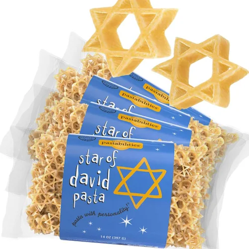 Miniatura 31 de Pastabilities Pasta con forma divertida para niños, sopa de fideos de dinosaurio, divertido dinosaurio con mezcla de sopa temática animal, pasta