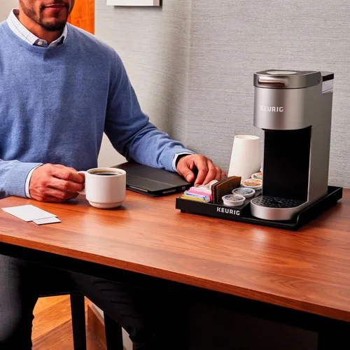 Miniatura 12 de Keurig K-Suite Premium - Cafetera de hospitalidad en la habitación, taza individual, plata/negro