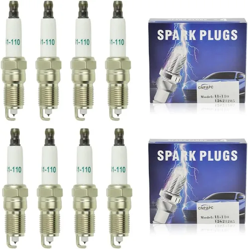 Iridium 12621258 - Bujías 41-110, 8 piezas, compatibles con Chevrolet Buick Hummer GMC Pontiac Cadillac Saab