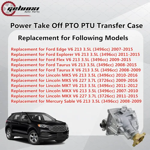 Miniatura 3 de 600-234 AWD Power Take Off PTO PTU Caja de transferencia Unidad diferencial AT4Z7251A Reemplazo para Fo-rd Edge Explorer Flex Taurus X Mercury Sable