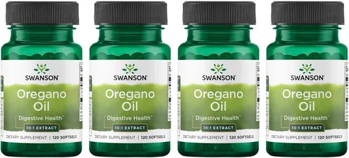 Miniatura 8 de Swanson Aceite de orégano Extracto 10:1 Suplemento de salud digestiva y respiratoria para adultos que buscan apoyo natural para el tracto