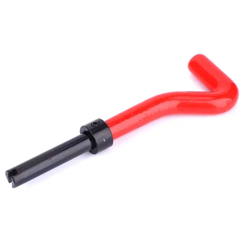 Miniatura 4 de Kit de reparación de insertos de rosca, juego profesional de reparación de roscas M12x1.5 de acero inoxidable con llave de taladro en espiral