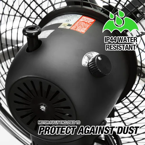 Miniatura 7 de OEMTOOLS OEM24871 - Ventilador de pedestal oscilante de 20 pulgadas, altura ajustable para garaje, tienda, gimnasio, almacén de flujo de aire