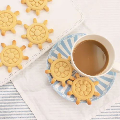 Miniatura 4 de Cortador de galletas Ship's Wheel, 1 pieza - Bakerlogy