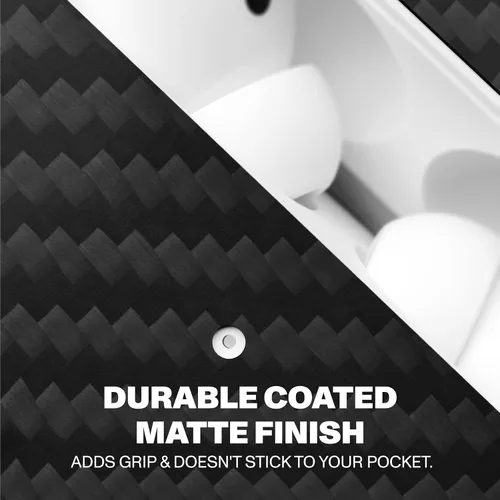 Miniatura 7 de Latercase Compatible con AirPods Pro 3 Clásico Funda duradera para AirPods Pro 3 Fibra de aramida fina de 0.024 in, 0.024 in, 0.21 oz, corte