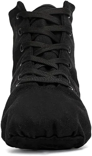 Miniatura 5 de Smithmelody Canvas Jazz Dancing Sneakers Ballet Dance Boots for Girls Boys