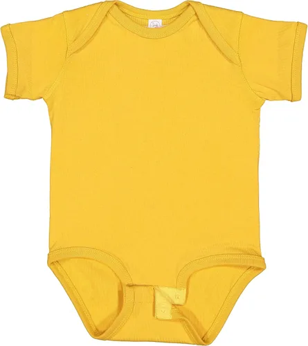 Miniatura 197 de RABBIT SKINS, Body de manga corta de jersey fino suave para bebé