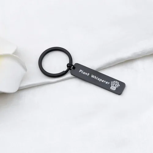 Miniatura 3 de Jardinero idea de regalo amante de la planta regalo susurrador llavero jardín joyería planta llavero