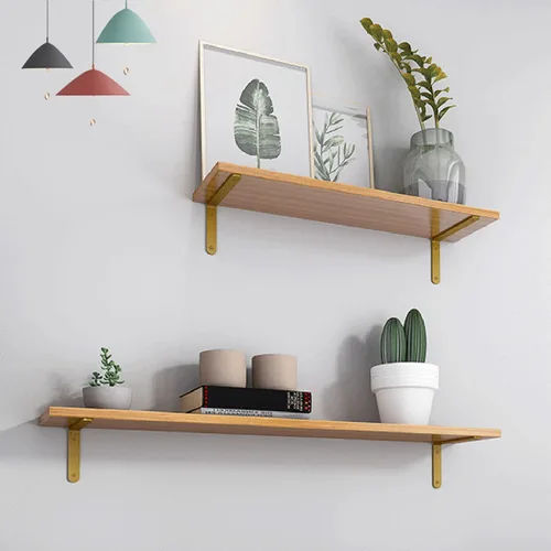 Miniatura 4 de Pxzybd Soporte de estante en forma de L, soporte de estante de metal, soportes angulares de bricolaje, con tornillos, soportes flotantes montados