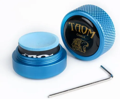 Miniatura 18 de TAOM - Soporte para tiza de billar, herramienta práctica redonda, accesorios de billar, mini estuche magnético para punta de tiza, contenedor