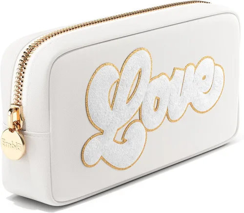 Miniatura 19 de BE MINE - Bolsa de maquillaje de San Valentín, bolsa de viaje para cosméticos y neceser, bolsa de nailon con cremallera, lindo organizador