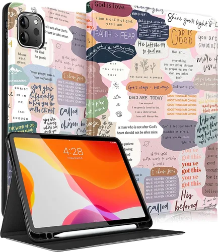 Miniatura 8 de Uppuppy Funda para iPad Air de 11 pulgadas (M2/M3), Air 5ª/4ª Generación 10.9, Pro 11'' Funda Linda para Niños Mujeres Niñas Folio Esqueleto 2-sí