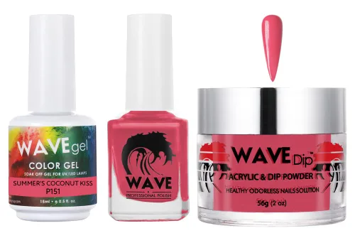 Miniatura 155 de WAVEGEL - Juego de gel de remojo, laca de uñas y polvo acrílico a juego - Colección Simplicity - #P109 Blizzard