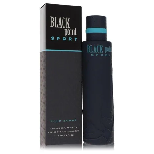 Yzy Black Point Sport Eau de Parfum Spray para hombre, 3.4 onzas