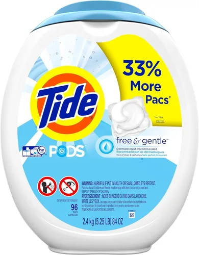 Miniatura 13 de Tide PODS - Cápsulas de jabón de detergente libre y suave, 76