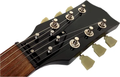 Miniatura 7 de V1 estándar (negro y plateado) - Mejor actualización de guitarra para mejorar la estabilidad de afinación