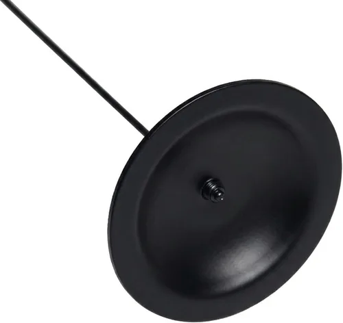 Miniatura 9 de HOHIYA Paquete de 12 soportes negros para números de mesa de 12 pulgadas, soportes para tarjetas de lugar de boda Elegantes soportes negros